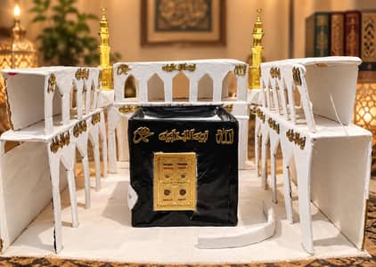 Handmade Model of Khana-e-Kaaba and Masjid-e-Haram  Sale