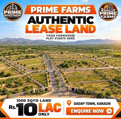 Cattle farm land