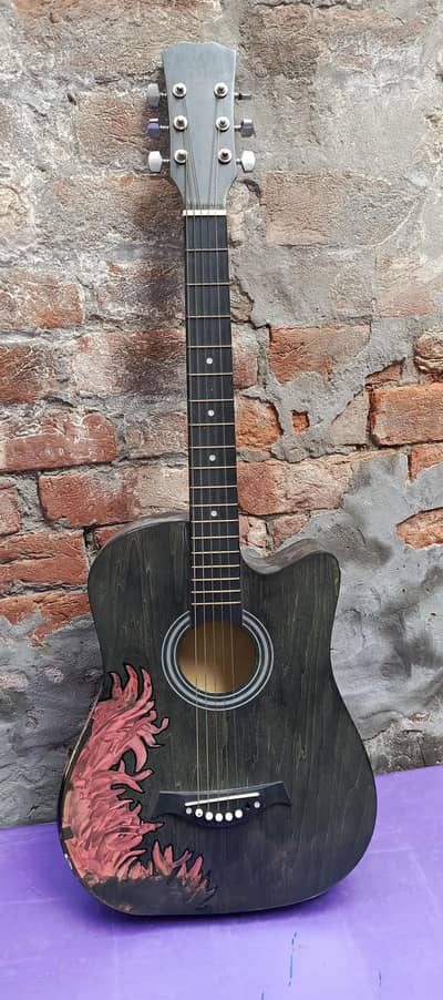Acoustic Guitar for Sale – Black Colour | Student Guitar | Best Sound