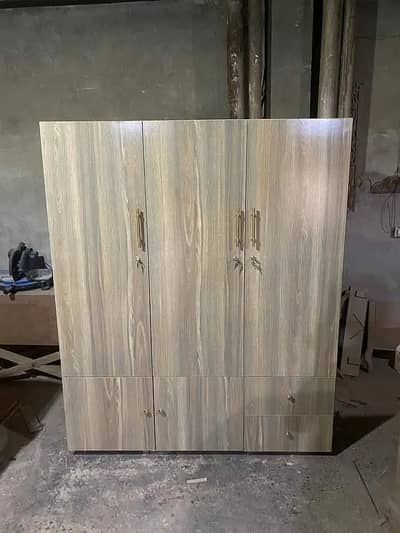 Premium 4-Door Wardrobe | Large Safe Almirah | Customize Size & Colors