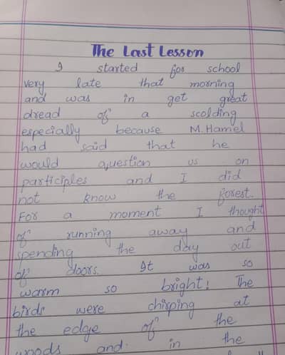 Assignment writing