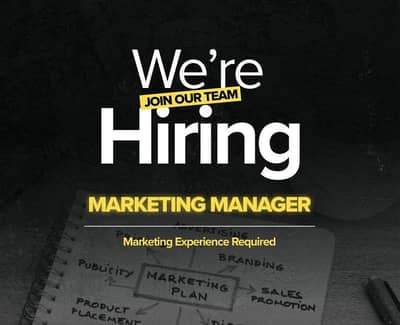 Hiring Marketing Manager