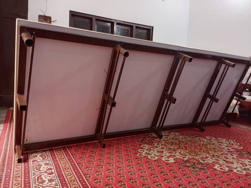 Single, Bed, Dining, Dinner, Class, Room, Custom Side, Table, Stand 2
