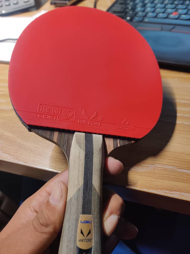 Loki Raxton 5 Table Tennis Racket 0