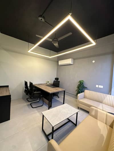 Fully Furnished 5,600 Sq. Ft. Office Floor for Rent in Lahore | 100 Workstations