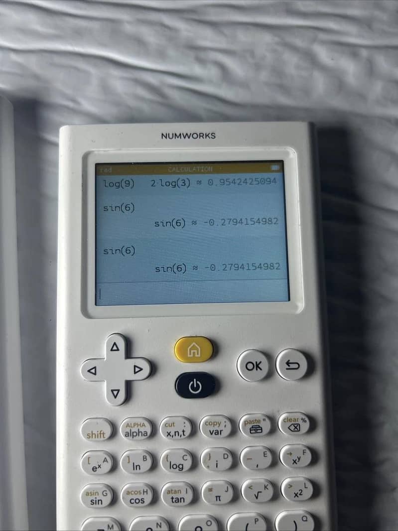 NUMWORKS GRAPHIC GRAPHING PYTHON PROGRAMMING CALCULATOR 1