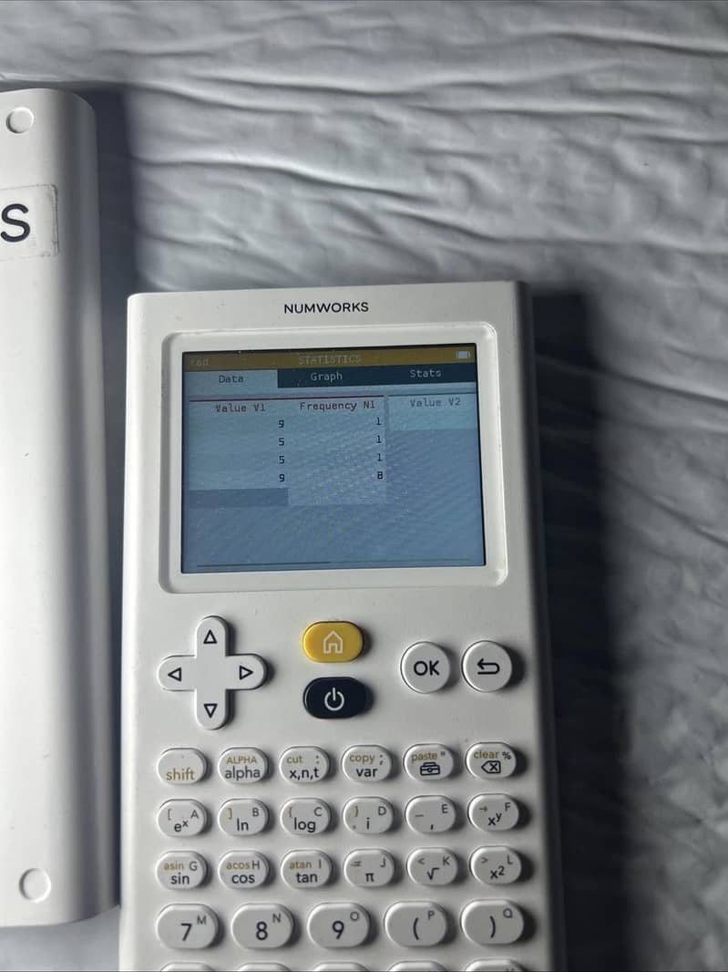 NUMWORKS GRAPHIC GRAPHING PYTHON PROGRAMMING CALCULATOR 3