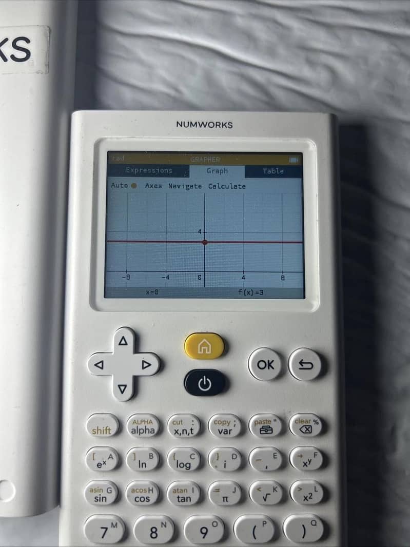 NUMWORKS GRAPHIC GRAPHING PYTHON PROGRAMMING CALCULATOR 5