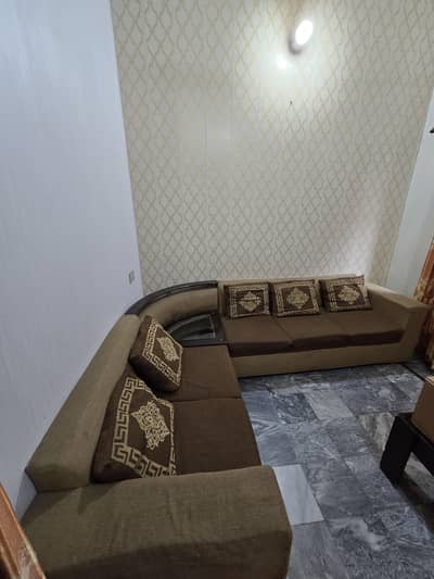 6 seater sofa. 5 seater L shape and 1 single sofa