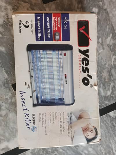 Yes'O Electric Insect Killer (YIK-04) - Open Box Unused (With Manual)