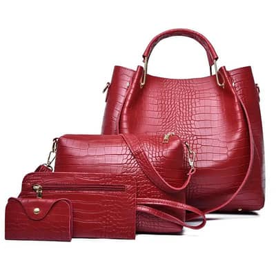 4 PCs women bag