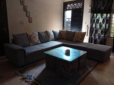 7 Seater Sofa set with Center table and four little seats