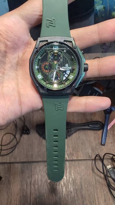Naviforce NF-8051 ChronoXtreme (Good Condition + Extra Band)