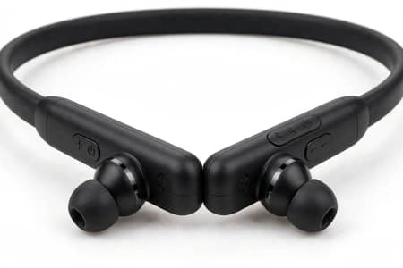 Neckband Earphones  - BT 5.3 - HD Bass - Magnetic