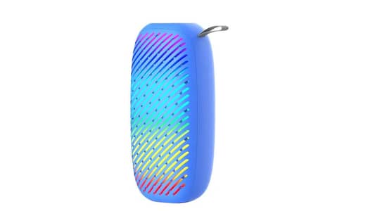 portable Bluetooth speaker with led lights