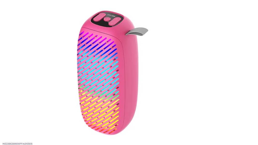 portable Bluetooth speaker with led lights 2