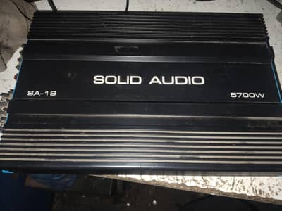 Solid audio