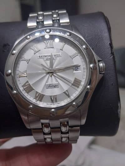 Raymond Weil Tango Men's Watch for Sale | Silver Stainless Steel
