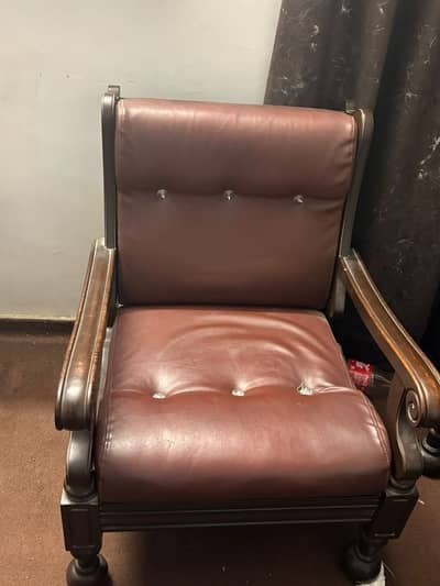 5 seater wooden Sofa