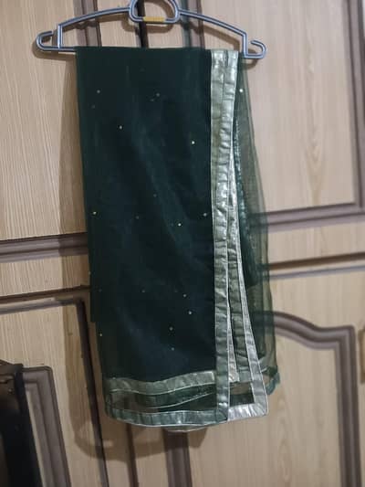 net + silk frock