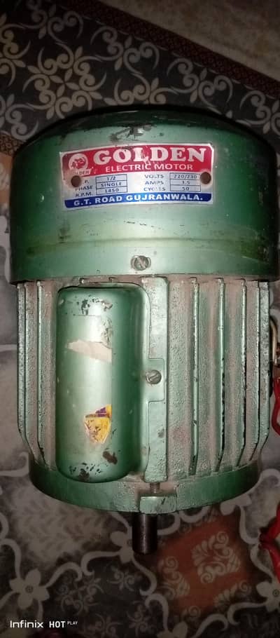 Golden Electric Moter Good Condition