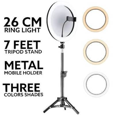 LED ring light featuring 36 bright