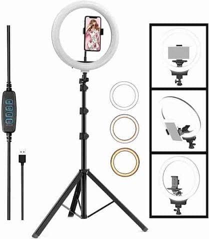 LED ring light featuring 36 bright 1