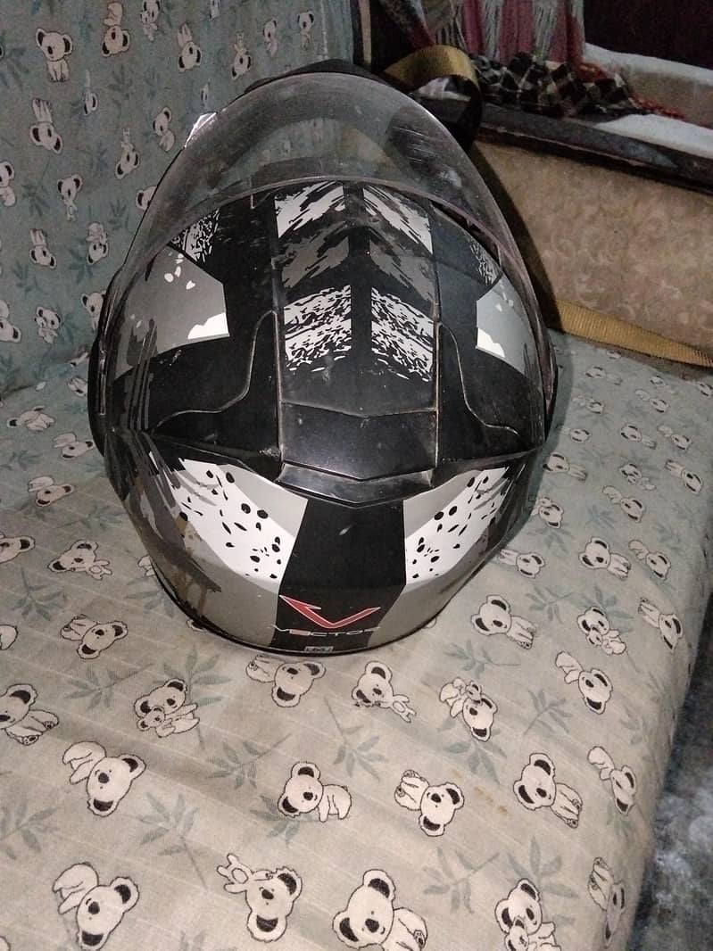 flip open face vector halmet 1