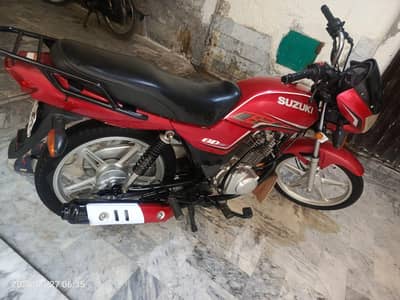 Suzuki GD 110S 2019 STM-19-997 Original File Smart Card Company Letter