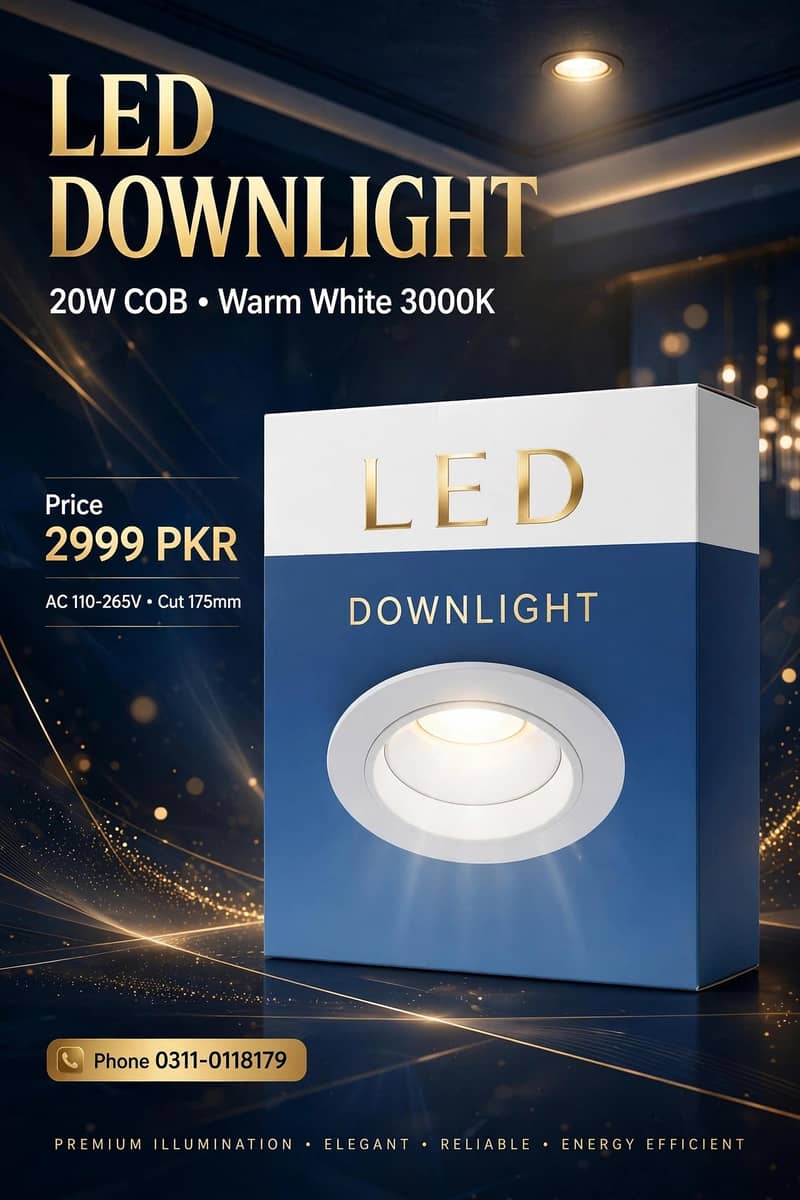 Led cob down light 0