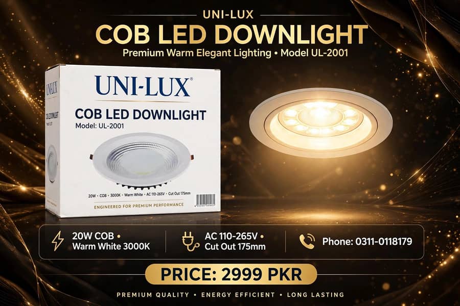 Led cob down light 3