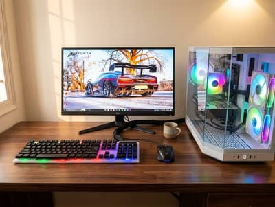 Full Beast Gaming Setup | 30" Big LED + RX 580 8GB | Unbeatable Price