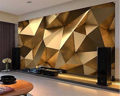 Wallpaper/ fabric wallpaper/ 3D canvas design/3D wall mural