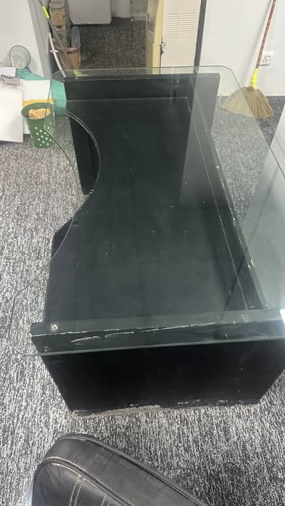 Large Office Glass Table