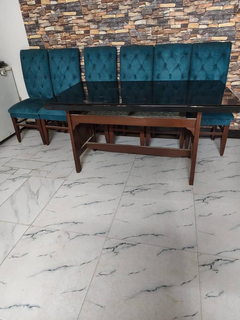 Dining table and chairs 2