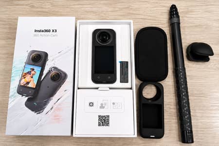 Insta360 X3 360° Action Camera with Accessories