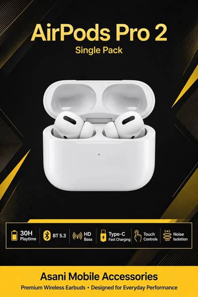 iAirPods Pro 2 - Wireless Earbuds - 30H Play - Type C -