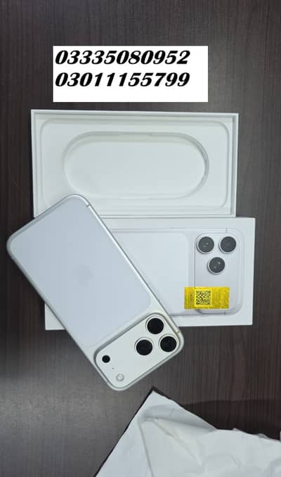 Apple iPhone 17 Pro Max, 512GB USED PTA App/ mercantile, 9/10 With Box