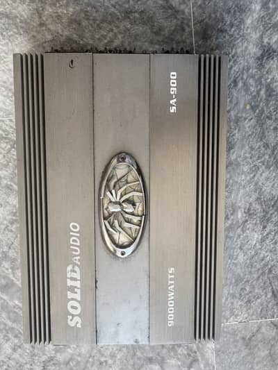 4 channel amplifier 2 door speakers original