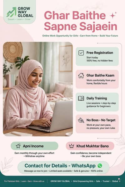 online work available for male or female
