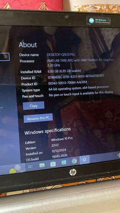 Hp laptop