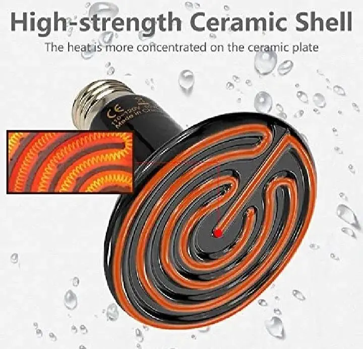 Ceramic Heat Emitter  ( 75 w ) — photo 2