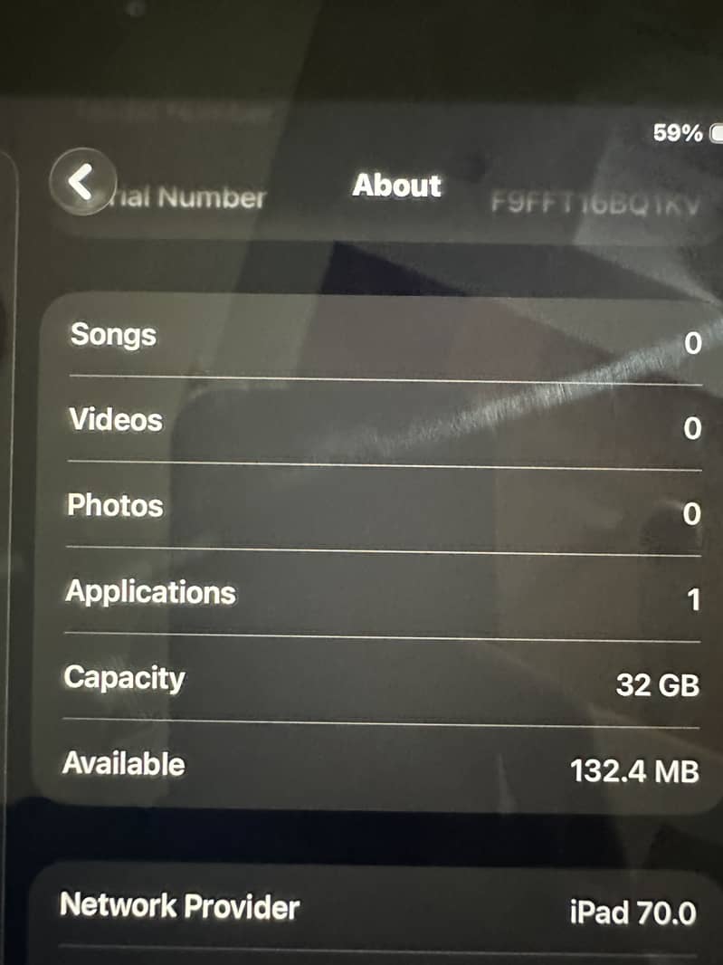 I pad 8th generation 4