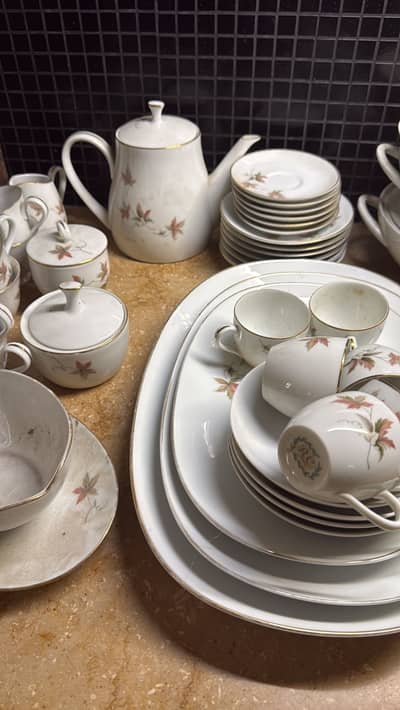Tea sets of different designs