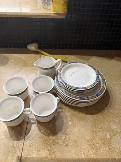 Tea sets of different designs