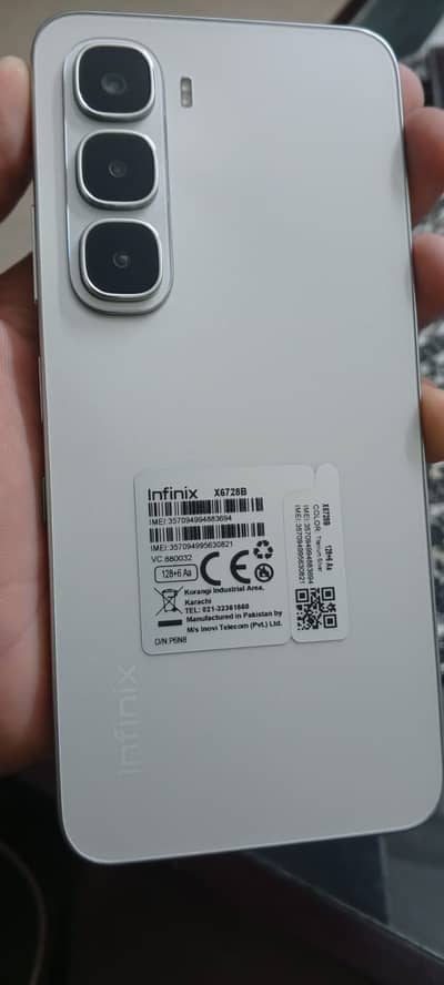 Infinix Hot 60i 8GB RAM 256GB Storage | Official PTA Approved | War