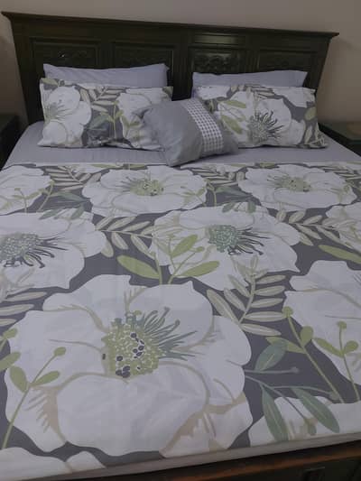 king size cotton bed sheet