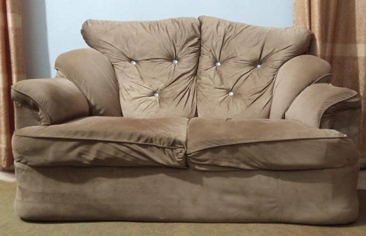 sofa sett light grown colour 1