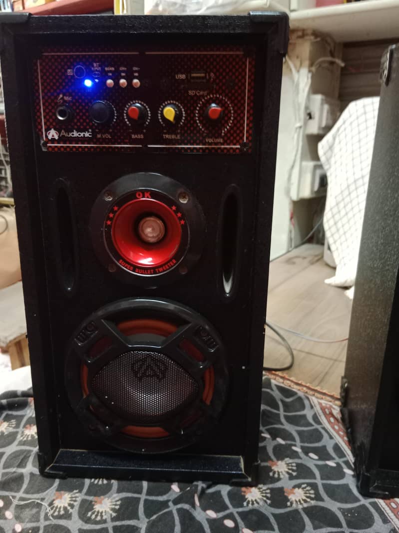 AUDIONIC BT-150 BLUETOOTH SPEAKERS 2