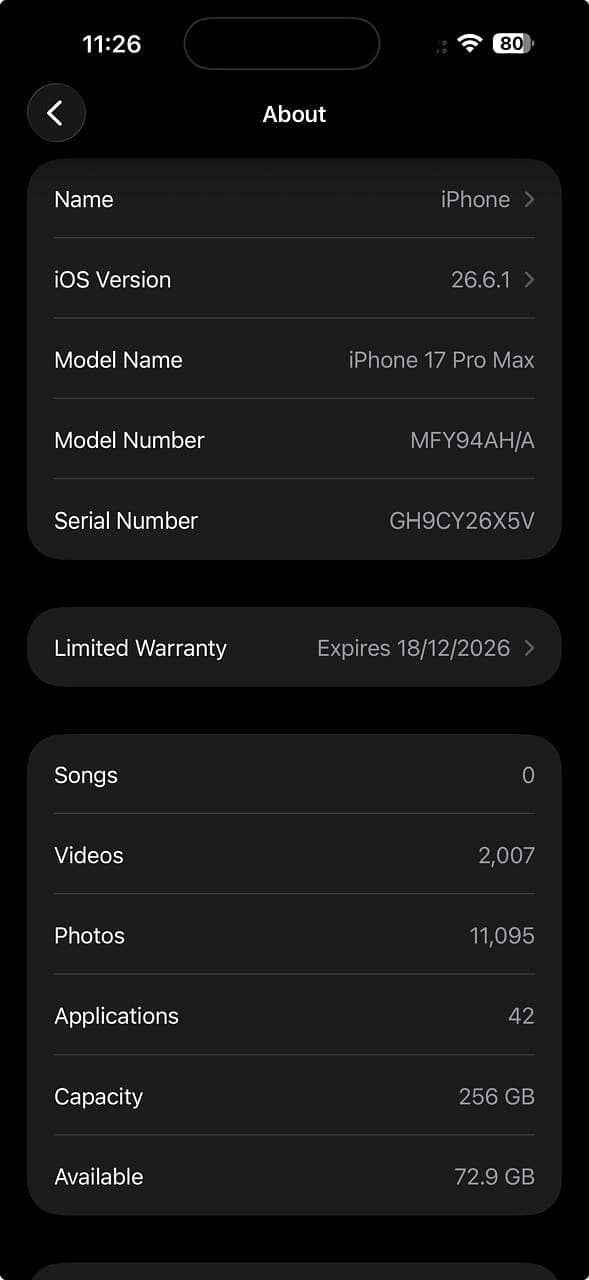 Apple iPhone 17 Pro Max 2